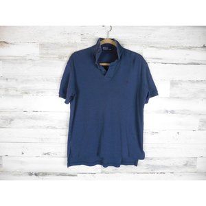 Vintage Polo Ralph Lauren navy blue short sleeve m Medium